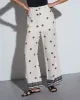 Kristy Printed Linen Trousers sold by Vici