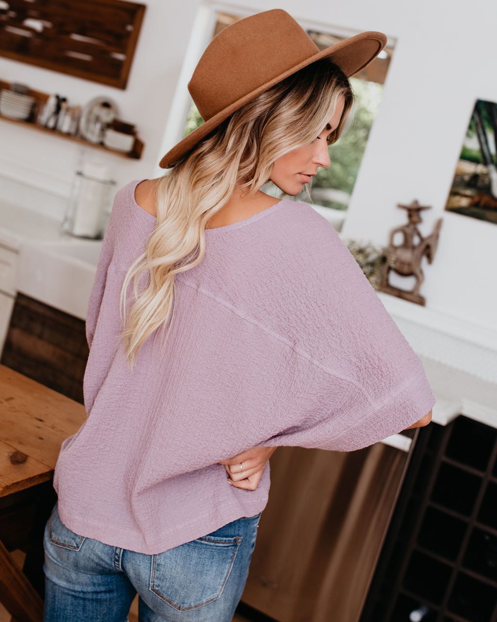 Destiny Cotton Top - Lavender Haze - FINAL SALE sold by Vici product image thumbnail 10