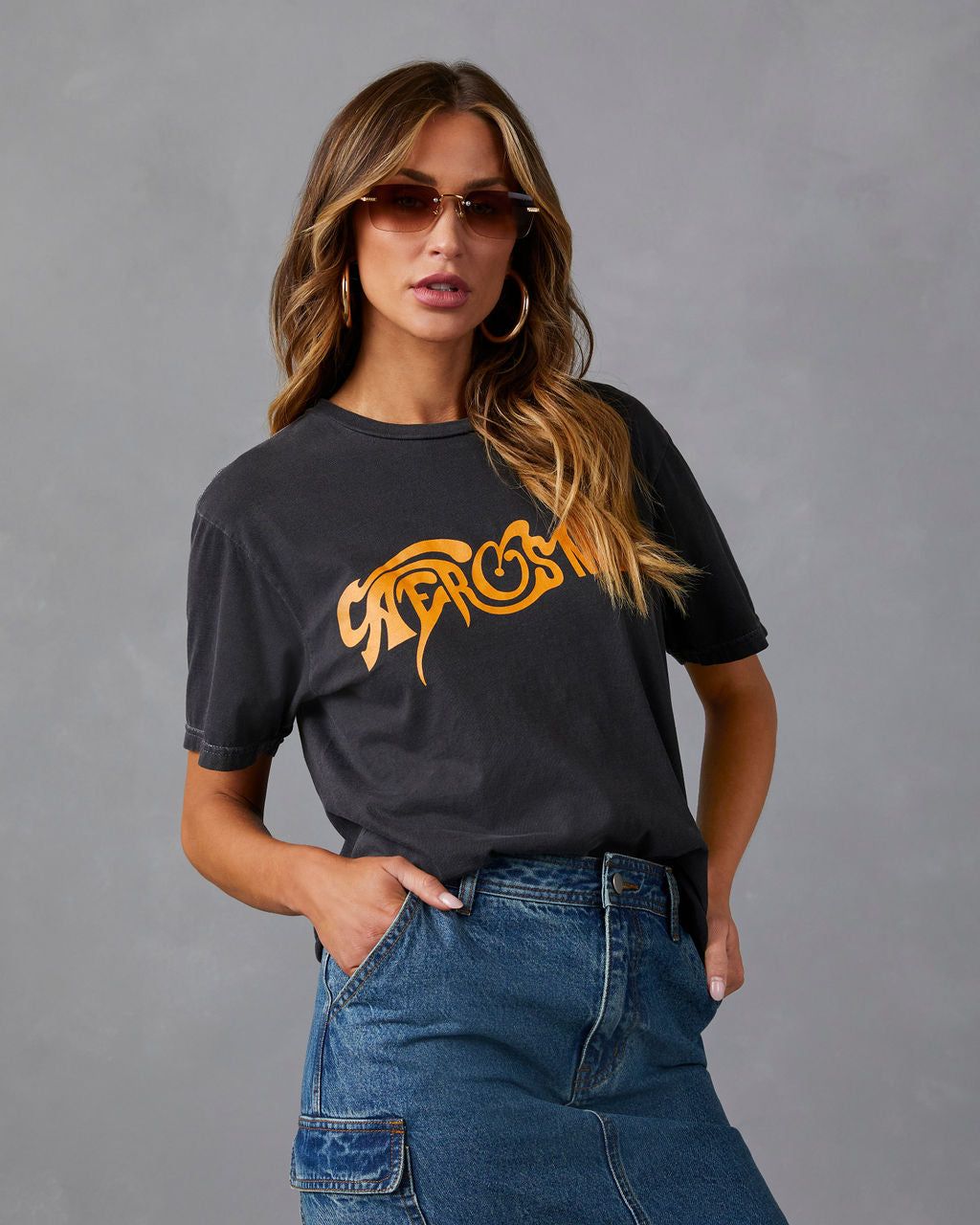 Aerosmith Cotton Tee - Charcoal - SALE sold by Vici product image thumbnail 7