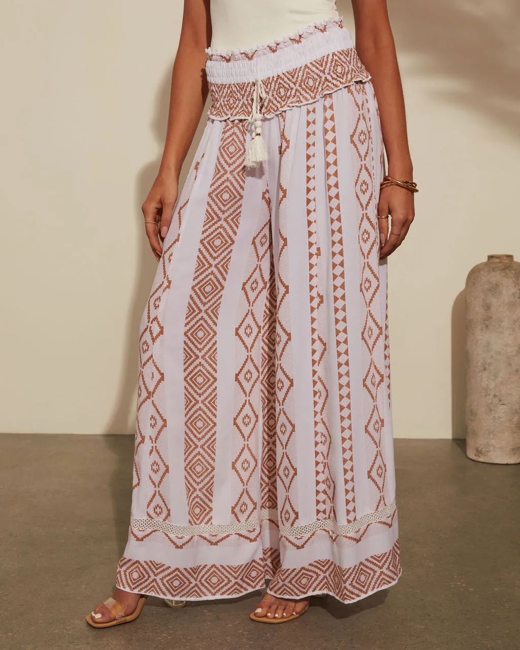 Maylah Printed Wide Leg Pants sold by Vici