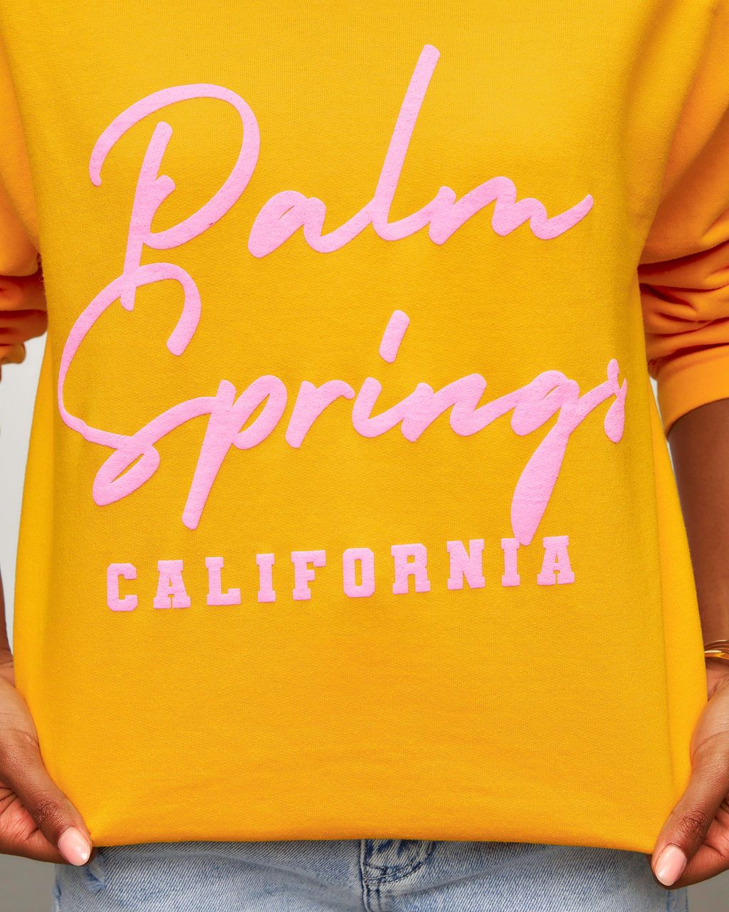 Palm Springs Cotton Blend Sweatshirt - SALE sold by Vici product image thumbnail 3