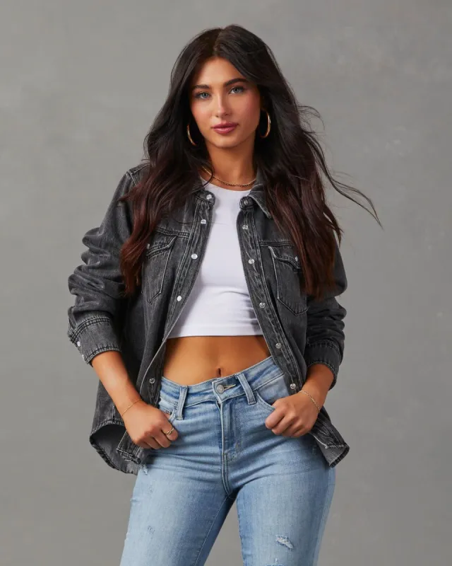 Irwin Button Down Top sold by Vici