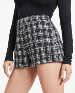 Impeccable Class Tweed Shorts sold by Vici