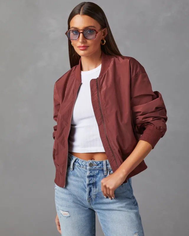 Treyson Bomber Jacket sold by Vici