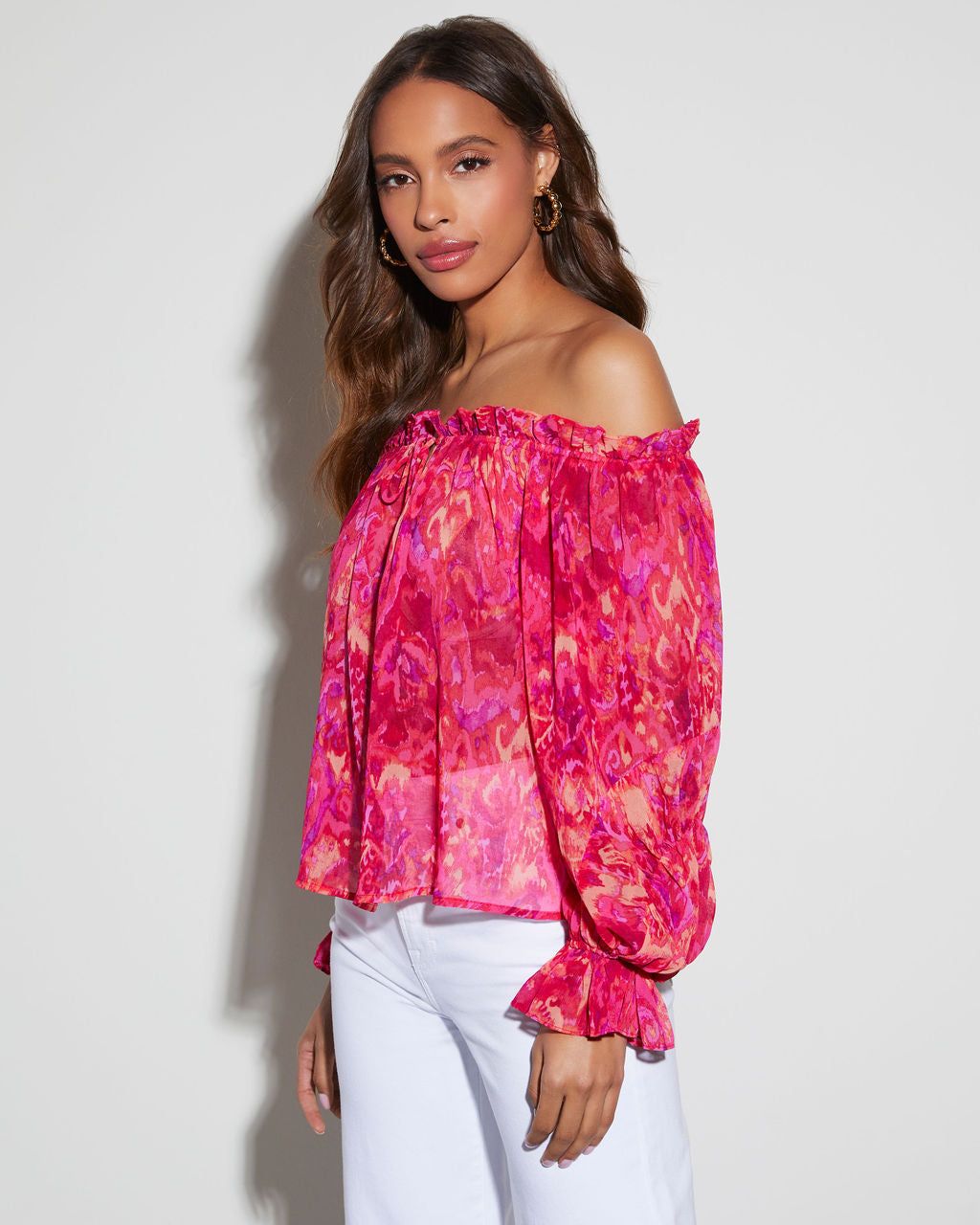 Veronica Off the Shoulder Blouse sold by Vici product image thumbnail 3