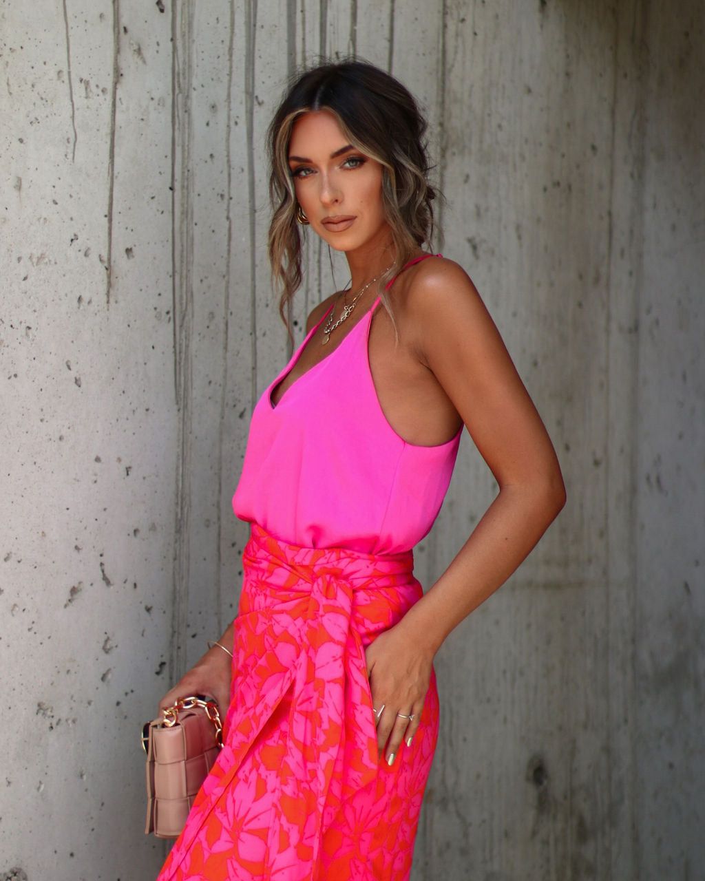 Candis Satin Cami Tank sold by Vici product image thumbnail 6