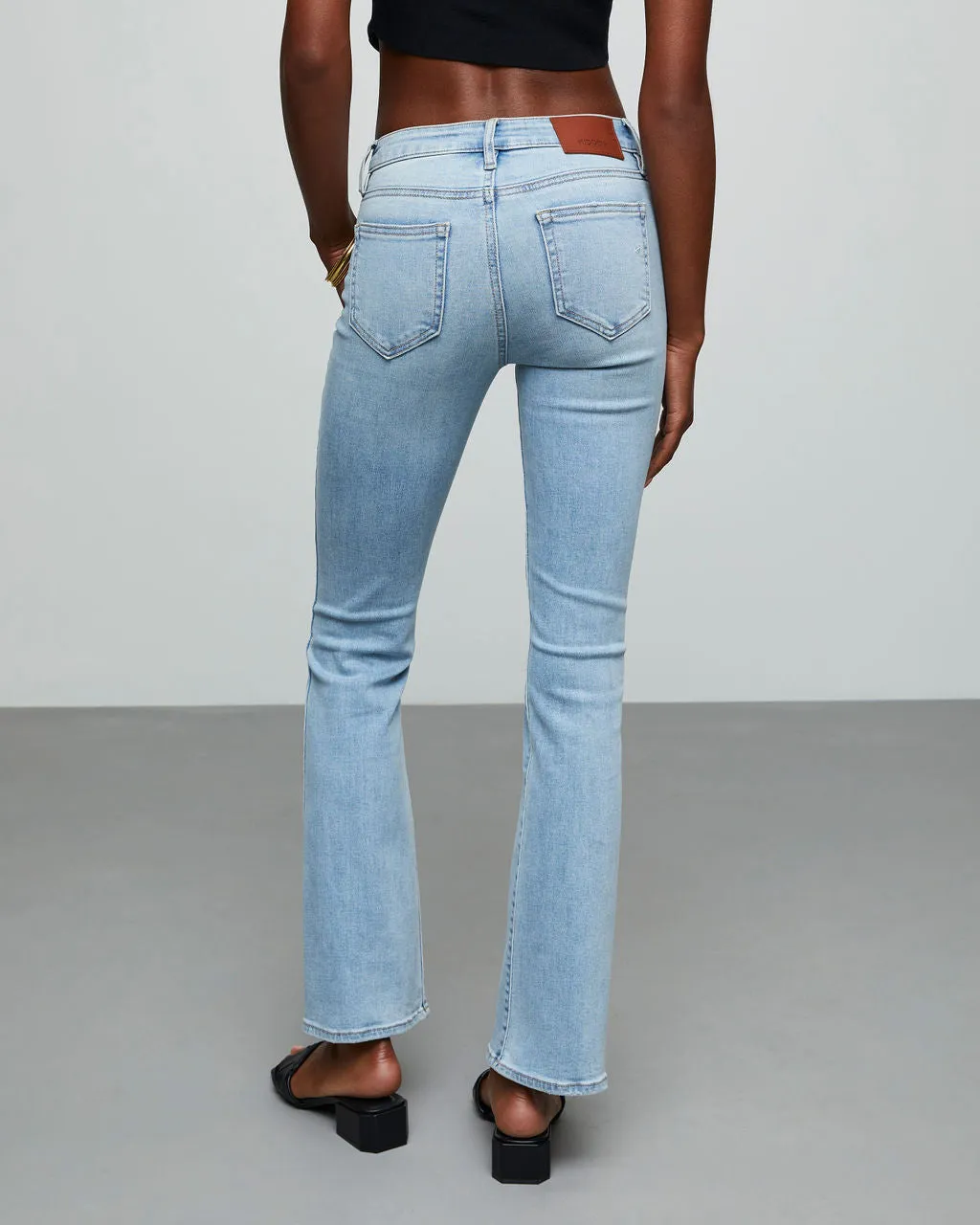 Matira High Rise Distressed Flare Jeans sold by Vici product image thumbnail 2