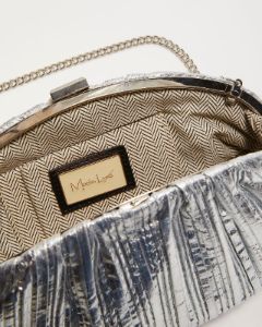 Make It Shine Clutch - Silver sold by Vici