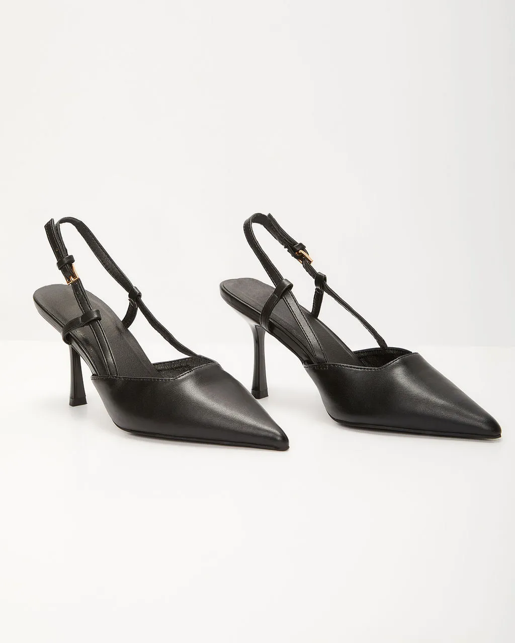 Isabel Pointed Toe Slingback Heels sold by Vici product image thumbnail 4