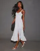 Anamaria Polka Dot Corset Midi Dress sold by Vici