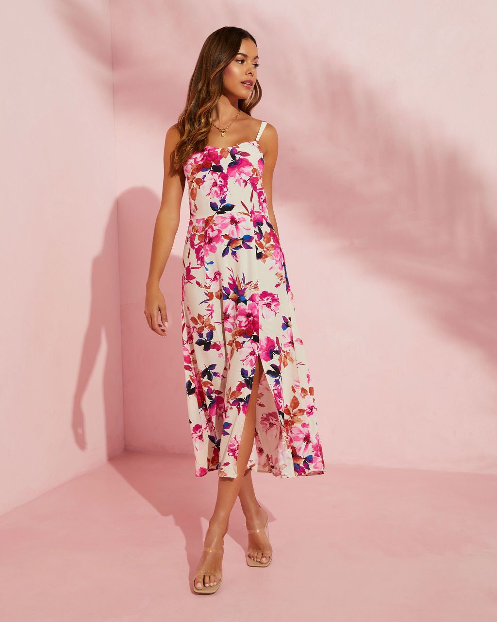 Mckenah Floral Midi Dress - SALE sold by Vici product image thumbnail 5