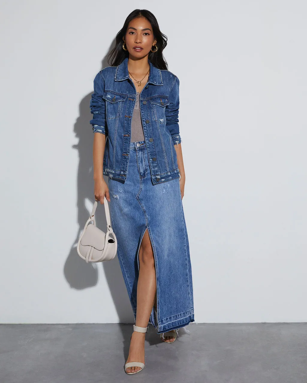 Sawyer Denim Jacket sold by Vici product image thumbnail 2