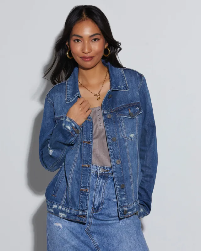 Sawyer Denim Jacket sold by Vici