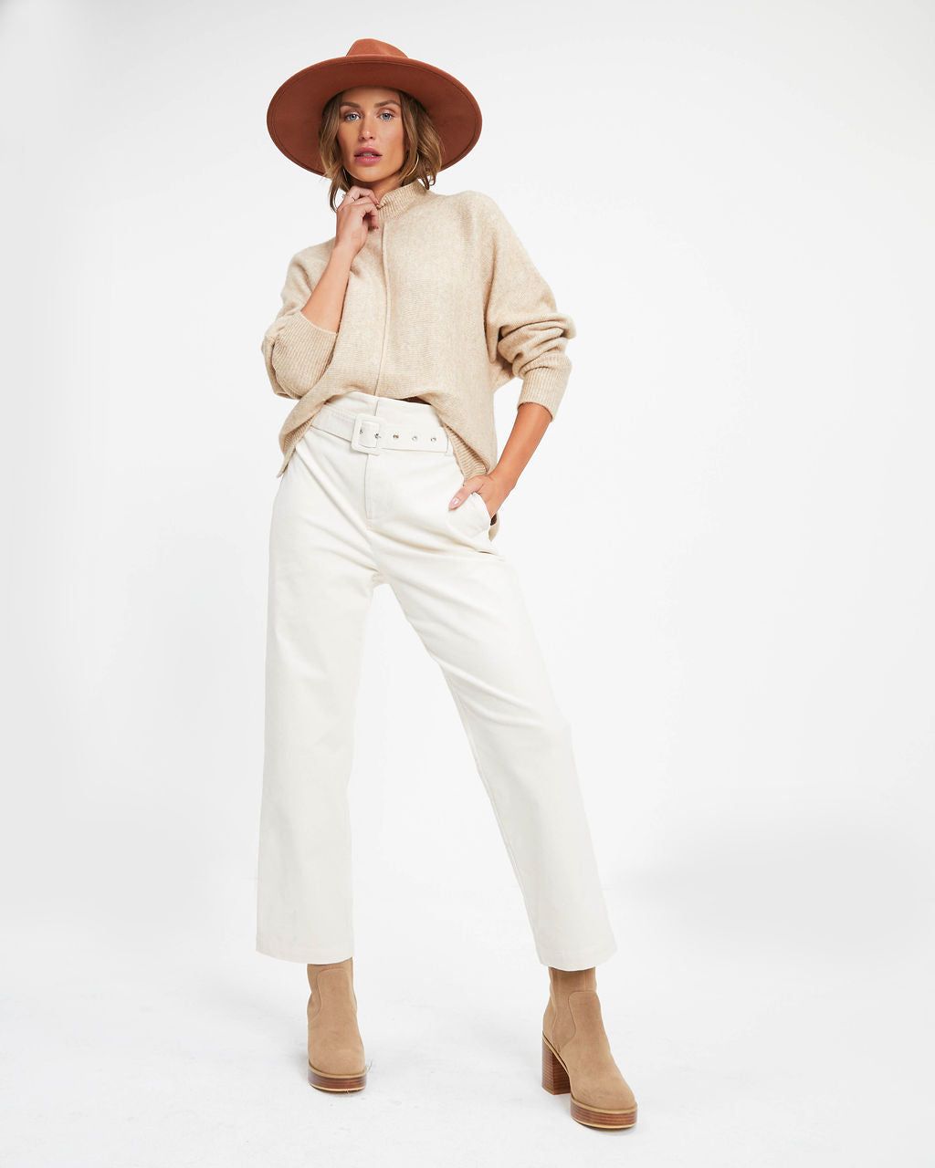 Susana Mock Neck Pullover Sweater sold by Vici product image thumbnail 3