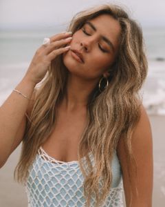 Ocean Romance Beaded Crochet Knit Cover Up Mini Dress - White - FINAL SALE sold by Vici