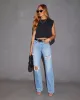 Clarke Sleeveless Sweatshirt Muscle Tee sold by Vici