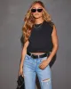 Clarke Sleeveless Sweatshirt Muscle Tee sold by Vici