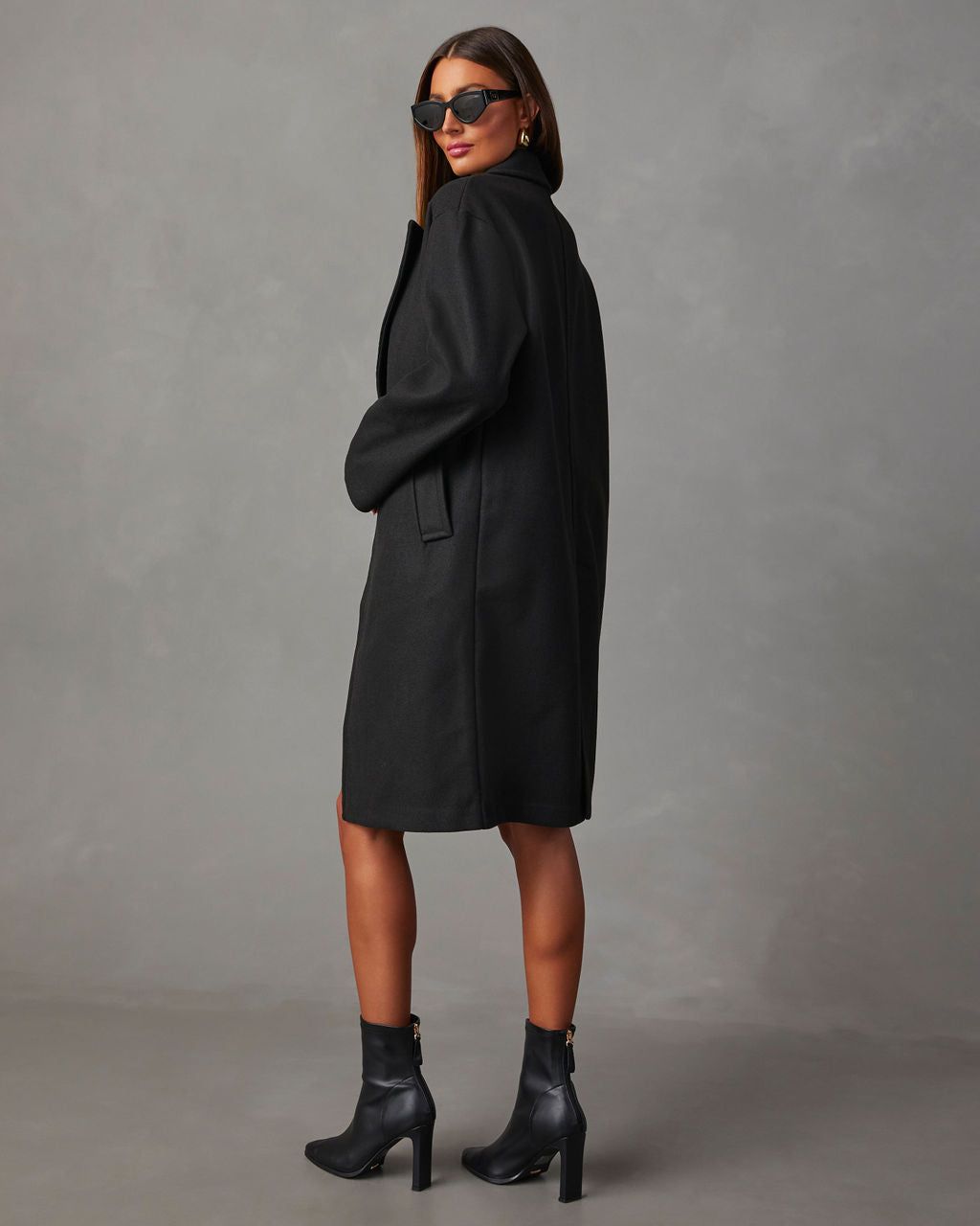 Neyomi Coat - Black sold by Vici product image thumbnail 4