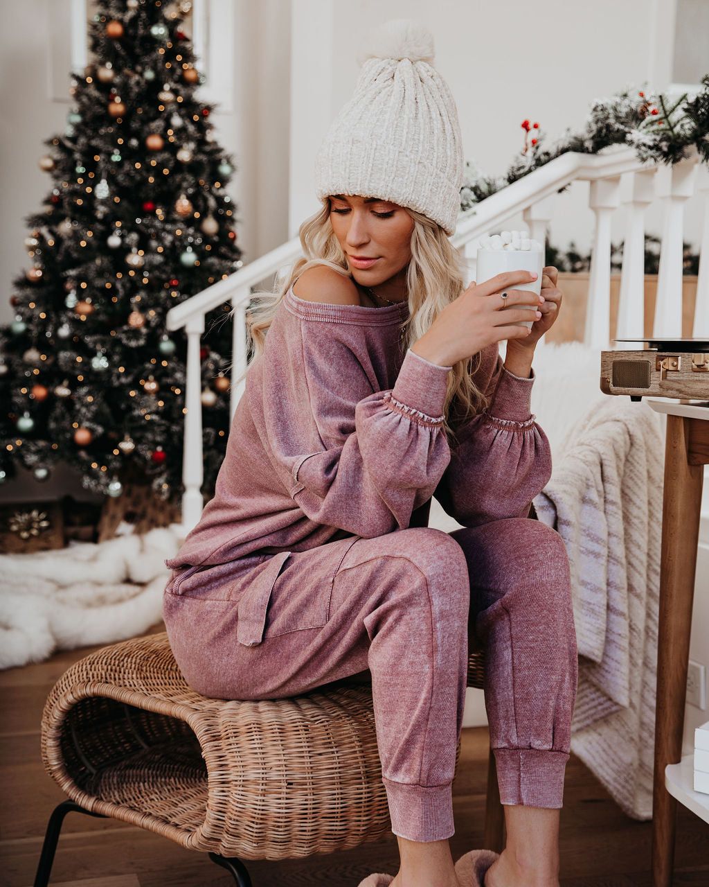 Fancy That Cotton Blend Balloon Sleeve Pullover - FINAL SALE sold by Vici product image thumbnail 6