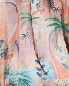 Tropical State Of Mind Button Down Shirt Dress sold by Vici