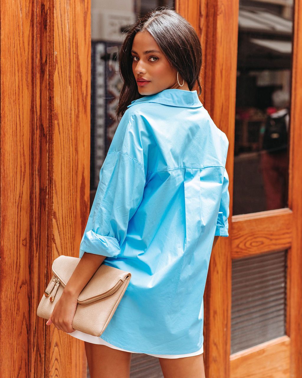 La Brisa Button Up Cotton Top sold by Vici product image thumbnail 2