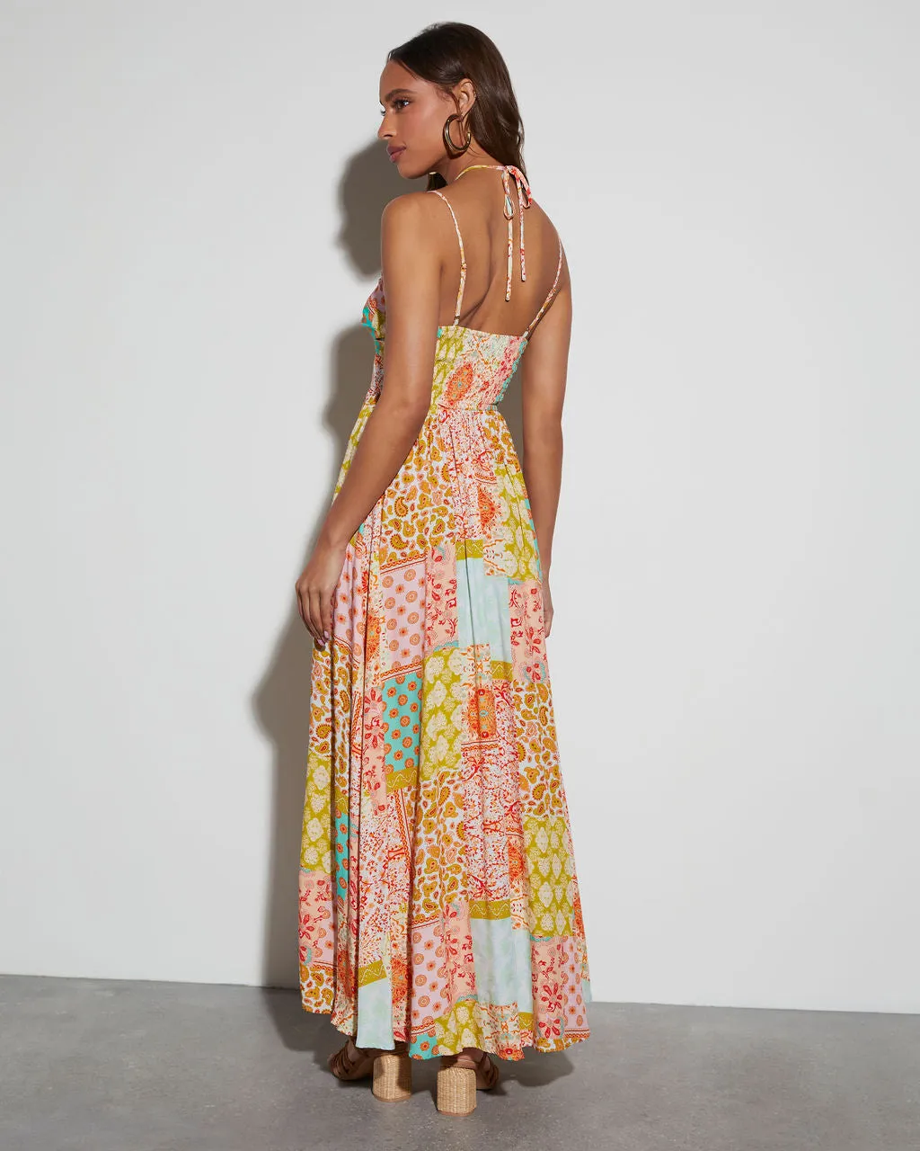 Tropical Tango Sweetheart Maxi Dress sold by Vici product image thumbnail 5