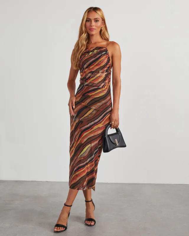 Micas Printed Maxi Dress sold by Vici