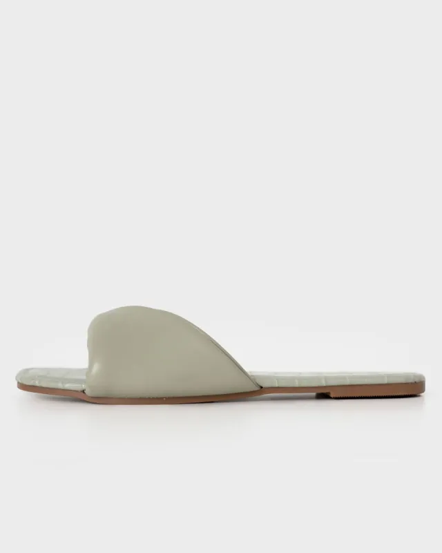 Eliza Faux Leather Sandals - Sage - FINAL SALE sold by Vici