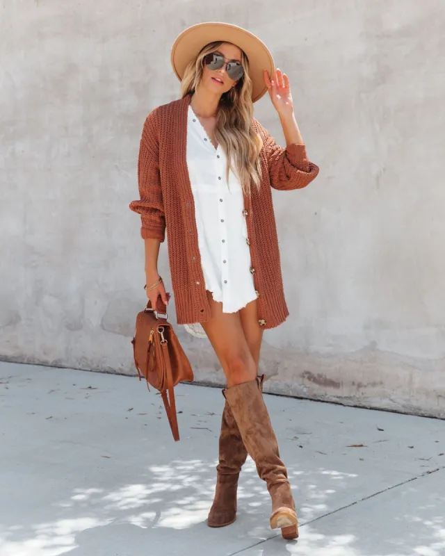 Stay Cozy Knit Cardigan sold by Vici
