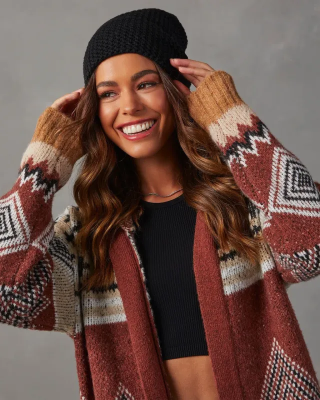 Cloud Beanie - Black sold by Vici