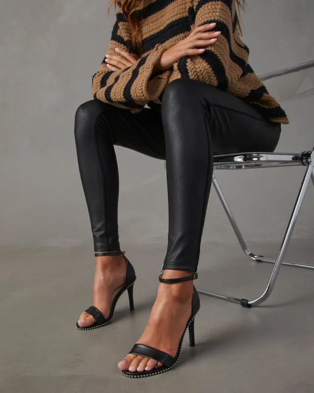 Jessika Heeled Sandal - Black made by Vici