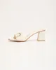 Candace Belt Buckle Heeled Sandal sold by Vici