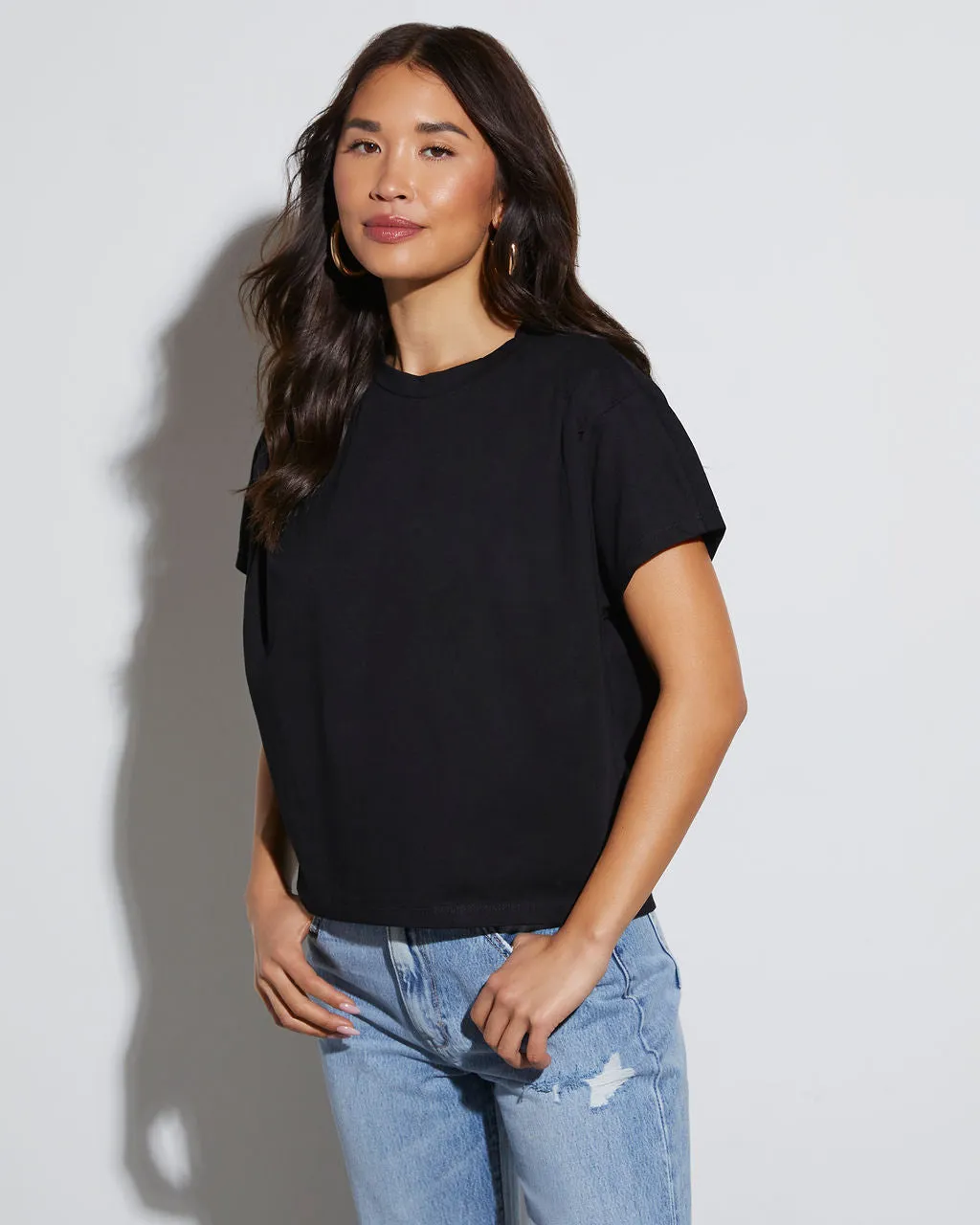 Tomboy Relaxed Basic Tee sold by Vici product image thumbnail 4