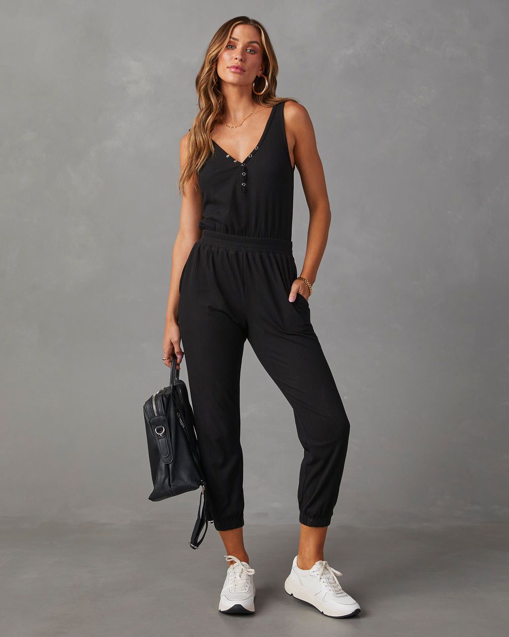 Mcgraw Pocketed Jumpsuit sold by Vici product image thumbnail 5