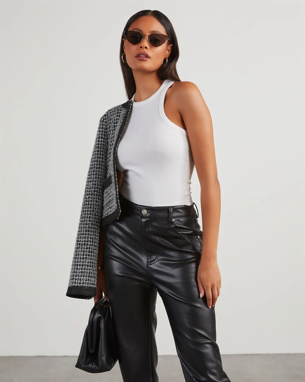 Evelyn Sleeveless Crop Top sold by Vici product image thumbnail 3