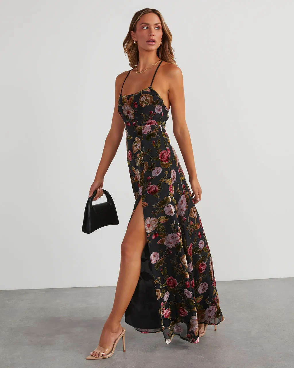 Jordie Floral Maxi Dress sold by Vici product image thumbnail 3
