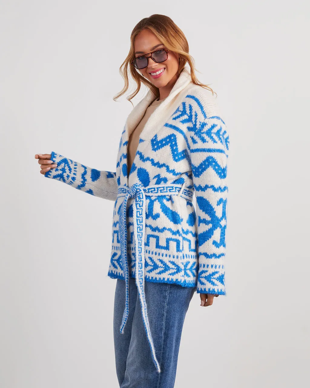Winter's Favorite Belted Cardigan sold by Vici product image thumbnail 5