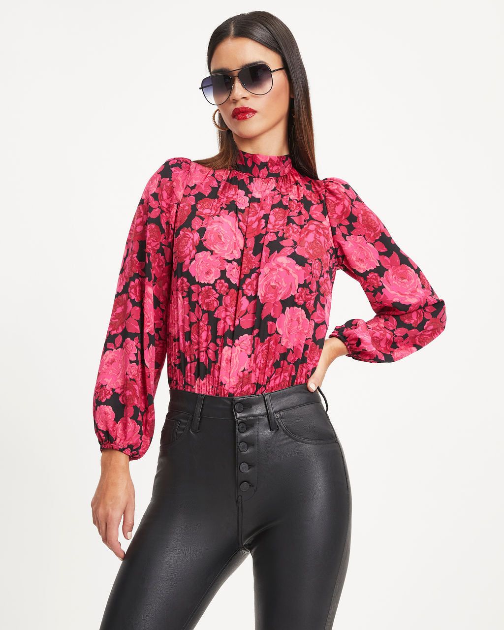 Jenna Floral Bodysuit sold by Vici product image thumbnail 4