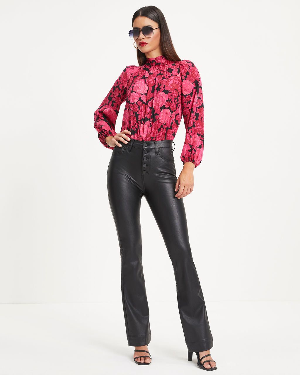 Jenna Floral Bodysuit sold by Vici product image thumbnail 3