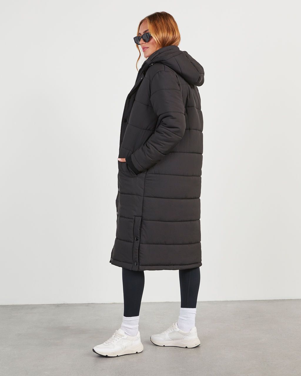 Ice Breaker Hooded Long Puffer Coat sold by Vici product image thumbnail 4