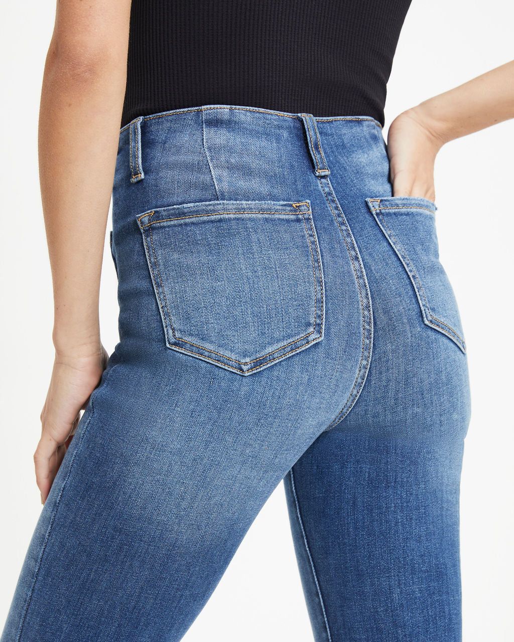 Jane High Rise Stretch Flare Jeans sold by Vici product image thumbnail 2