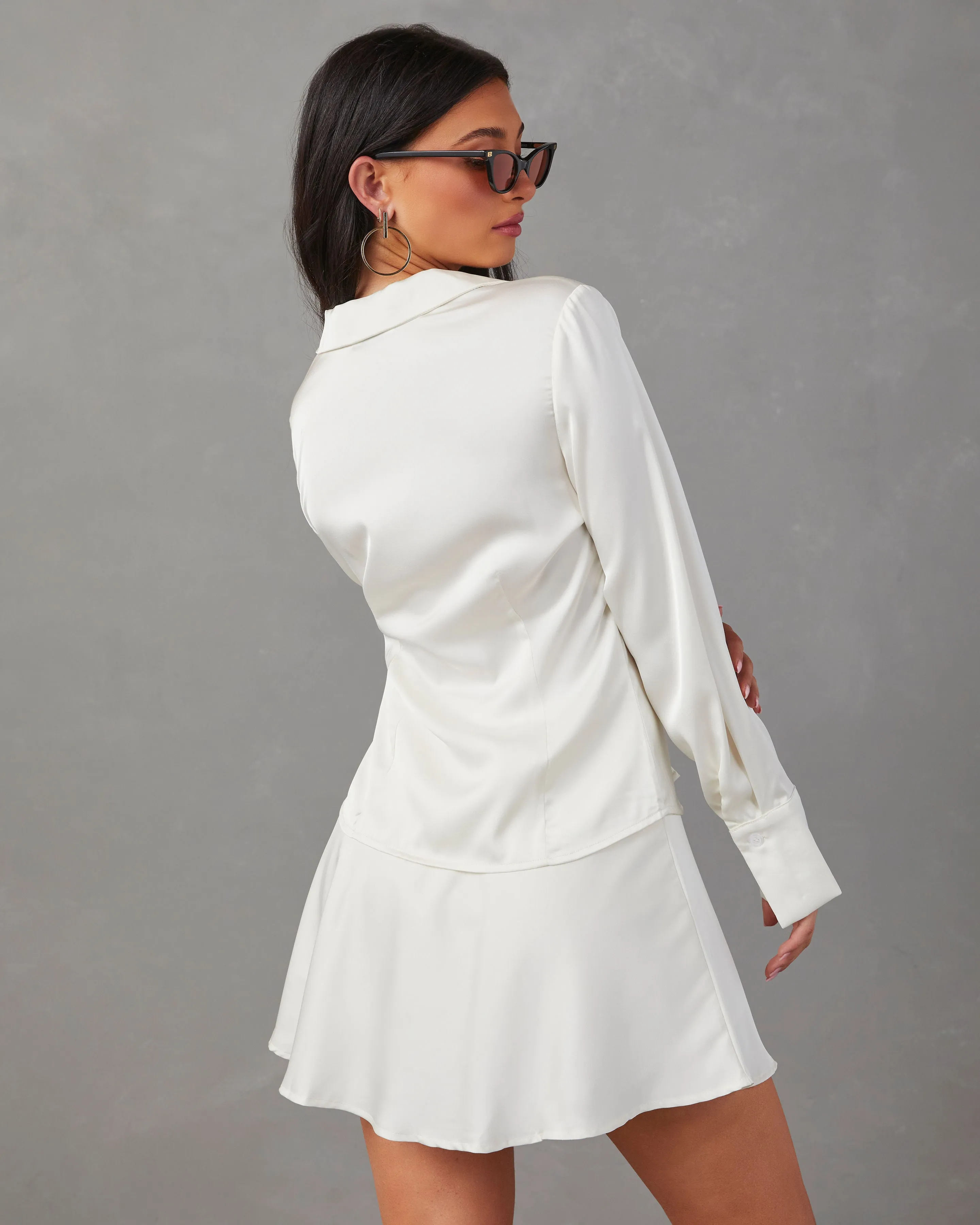 Steal The Spotlight Mini Skirt sold by Vici product image thumbnail 4