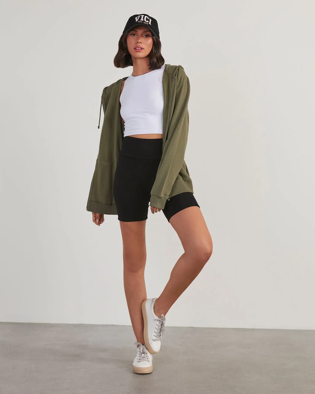 VICI Zip Up Oversized Hoodie sold by Vici product image thumbnail 5