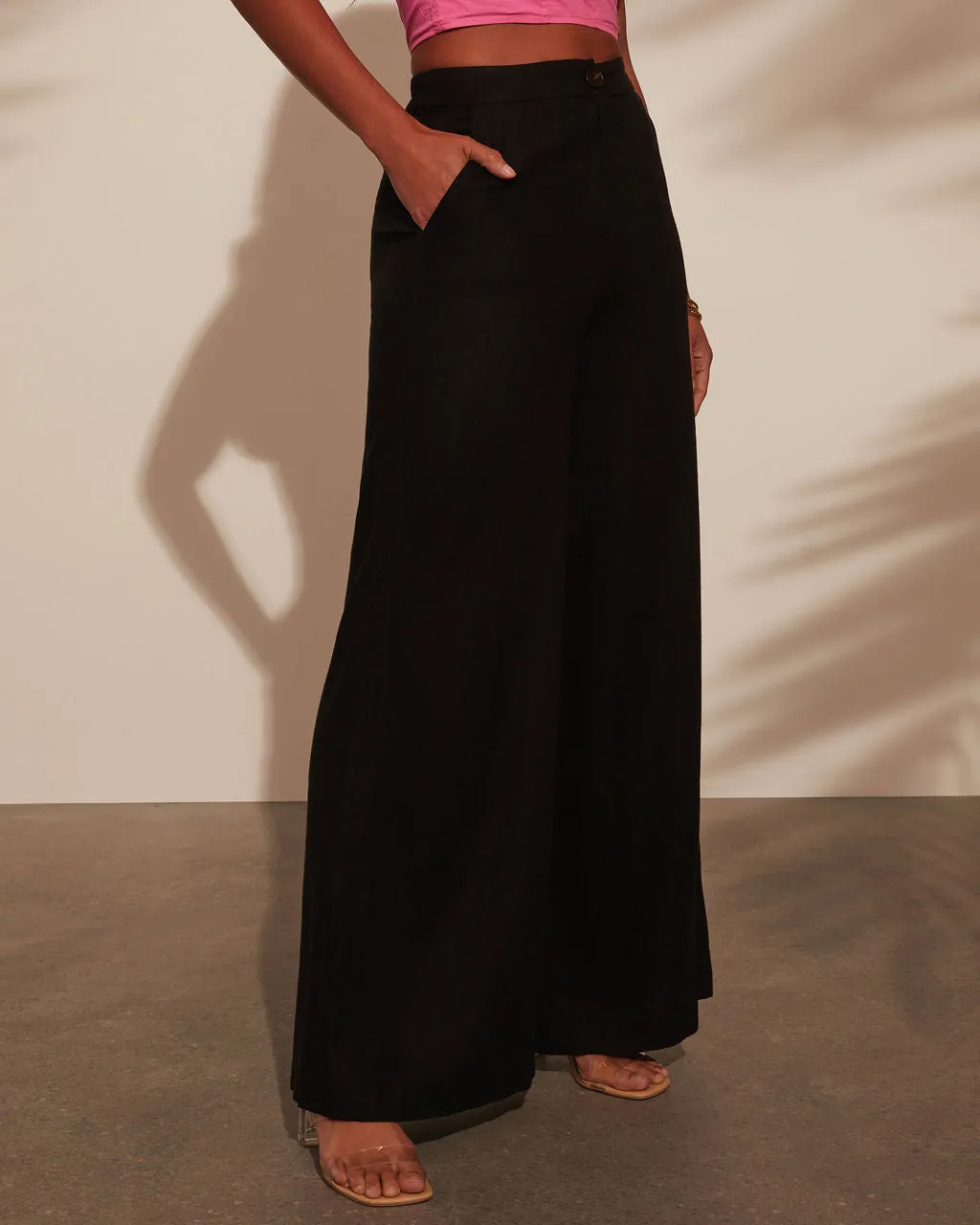 On the Coast Linen Pants sold by Vici product image thumbnail 3