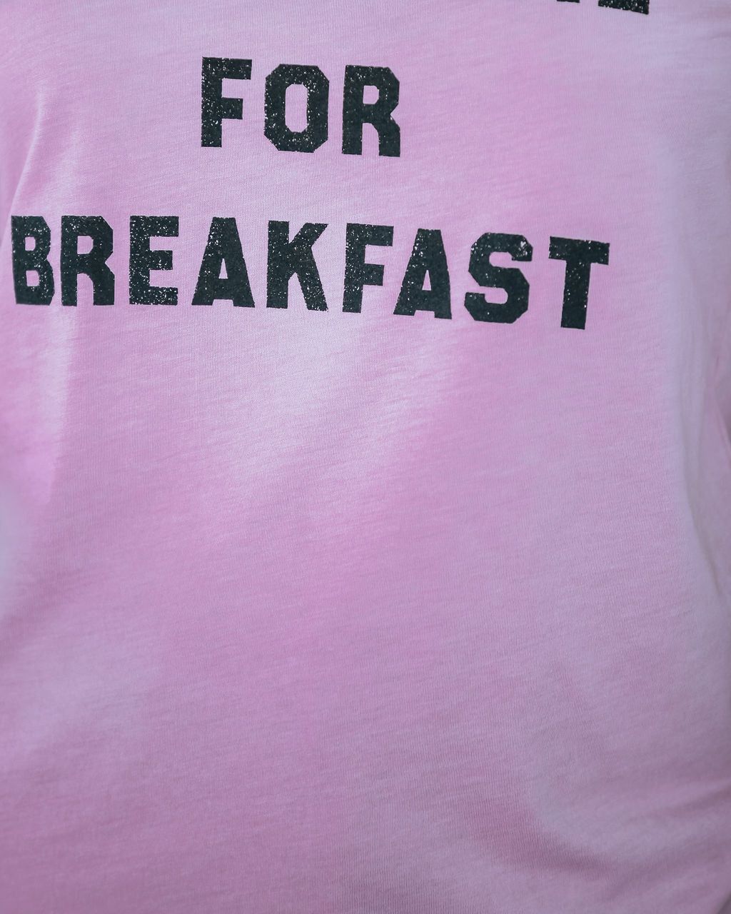 Champagne For Breakfast Tee - FINAL SALE sold by Vici product image thumbnail 4