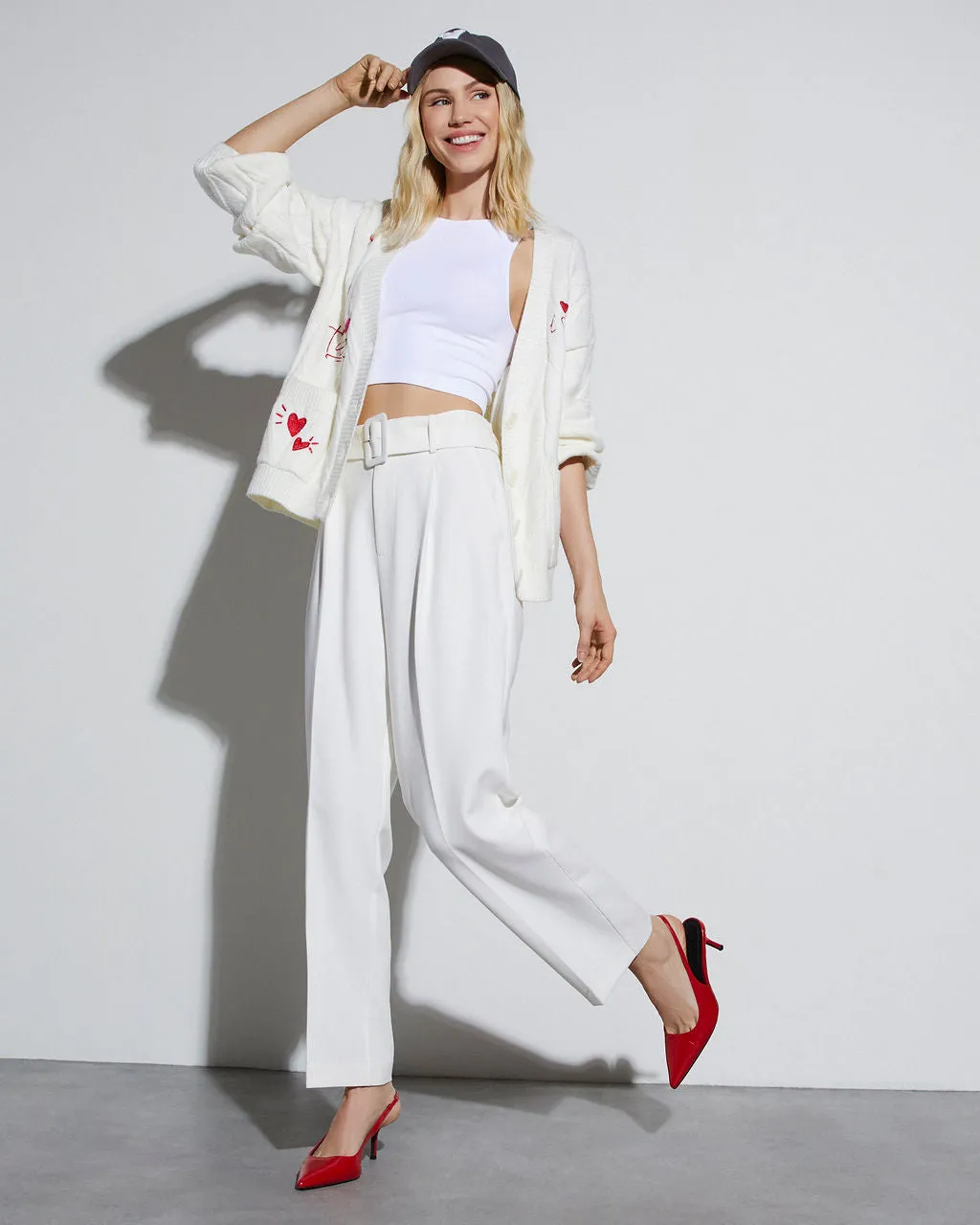 Je T'aime Knit Cardigan sold by Vici product image thumbnail 2