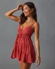 Shelby Cotton Pocketed Tiered Romper sold by Vici
