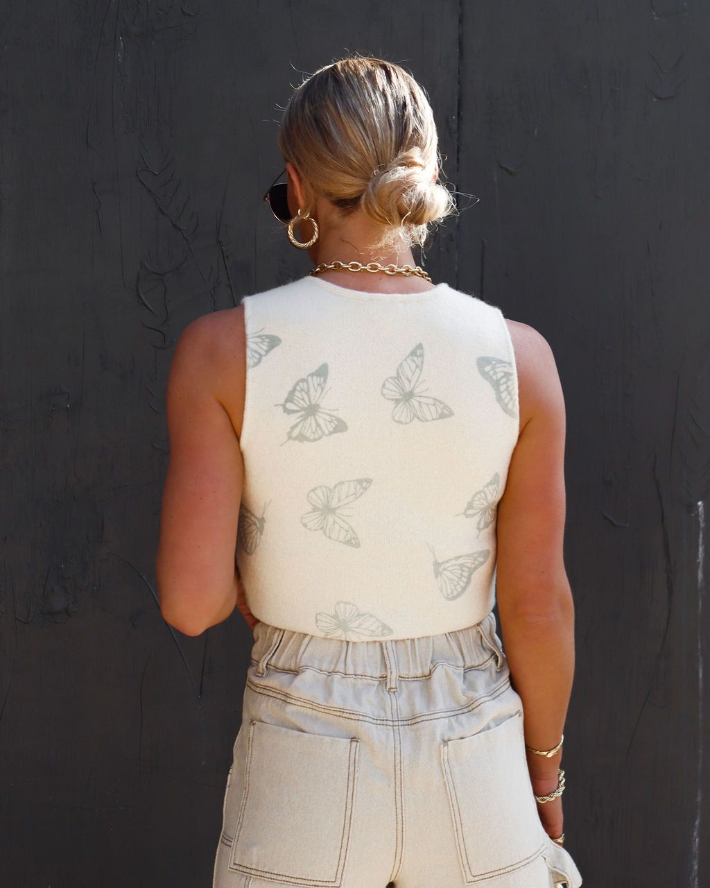 You're My Butterfly Knit Top - LAST CHANCE sold by Vici product image thumbnail 5