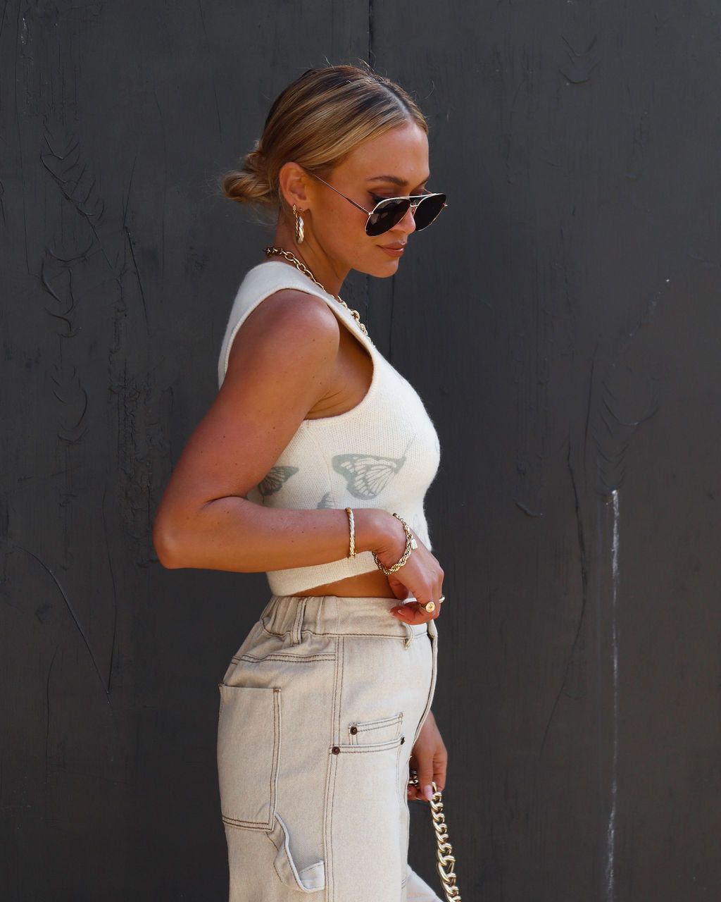 You're My Butterfly Knit Top - LAST CHANCE sold by Vici product image thumbnail 6
