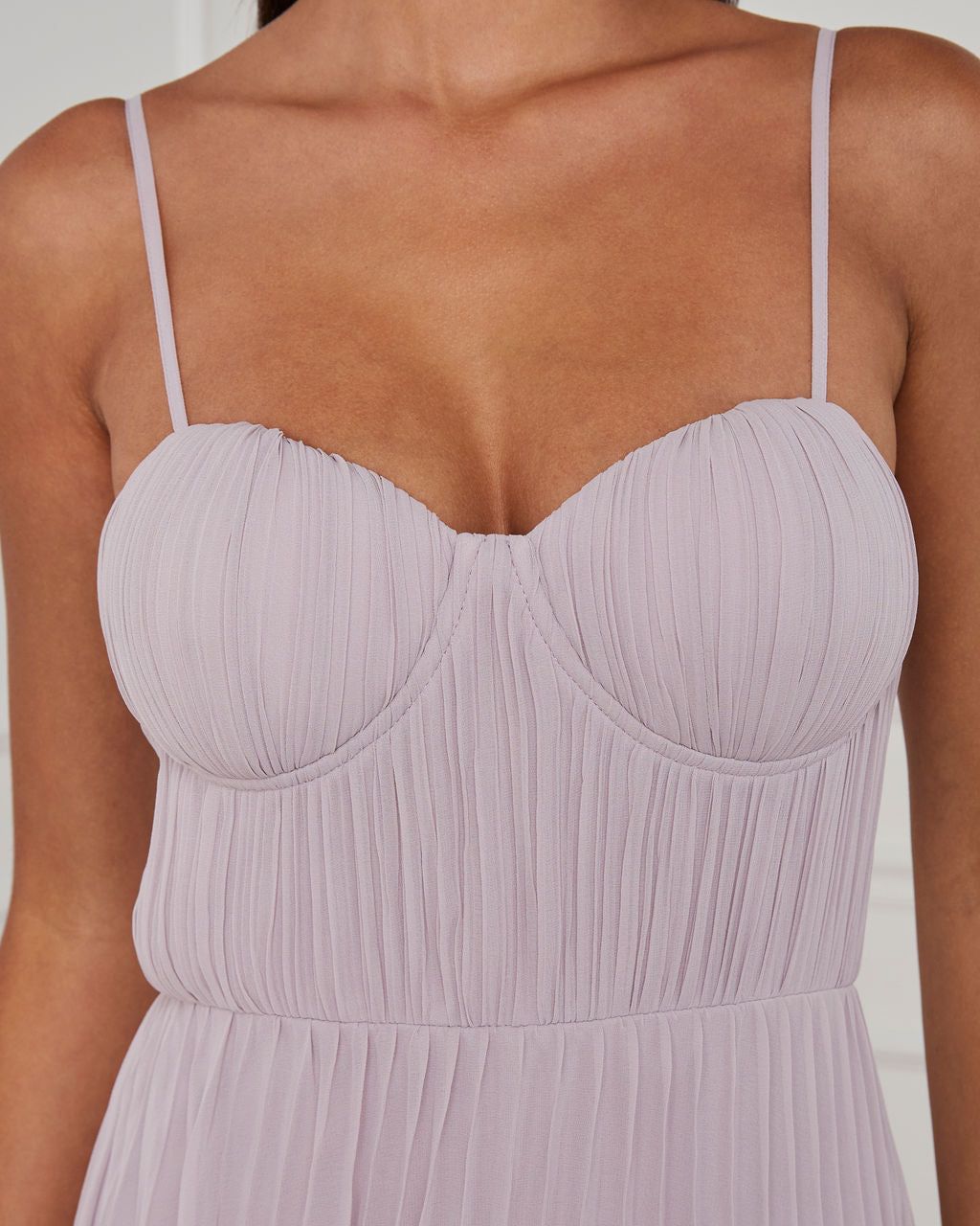 Guest Of Honor Pleated Maxi Dress sold by Vici product image thumbnail 3